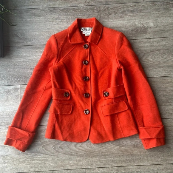 Vintage Carlisle  Wool Cashgora Blend Jacket - Picture 4 of 14